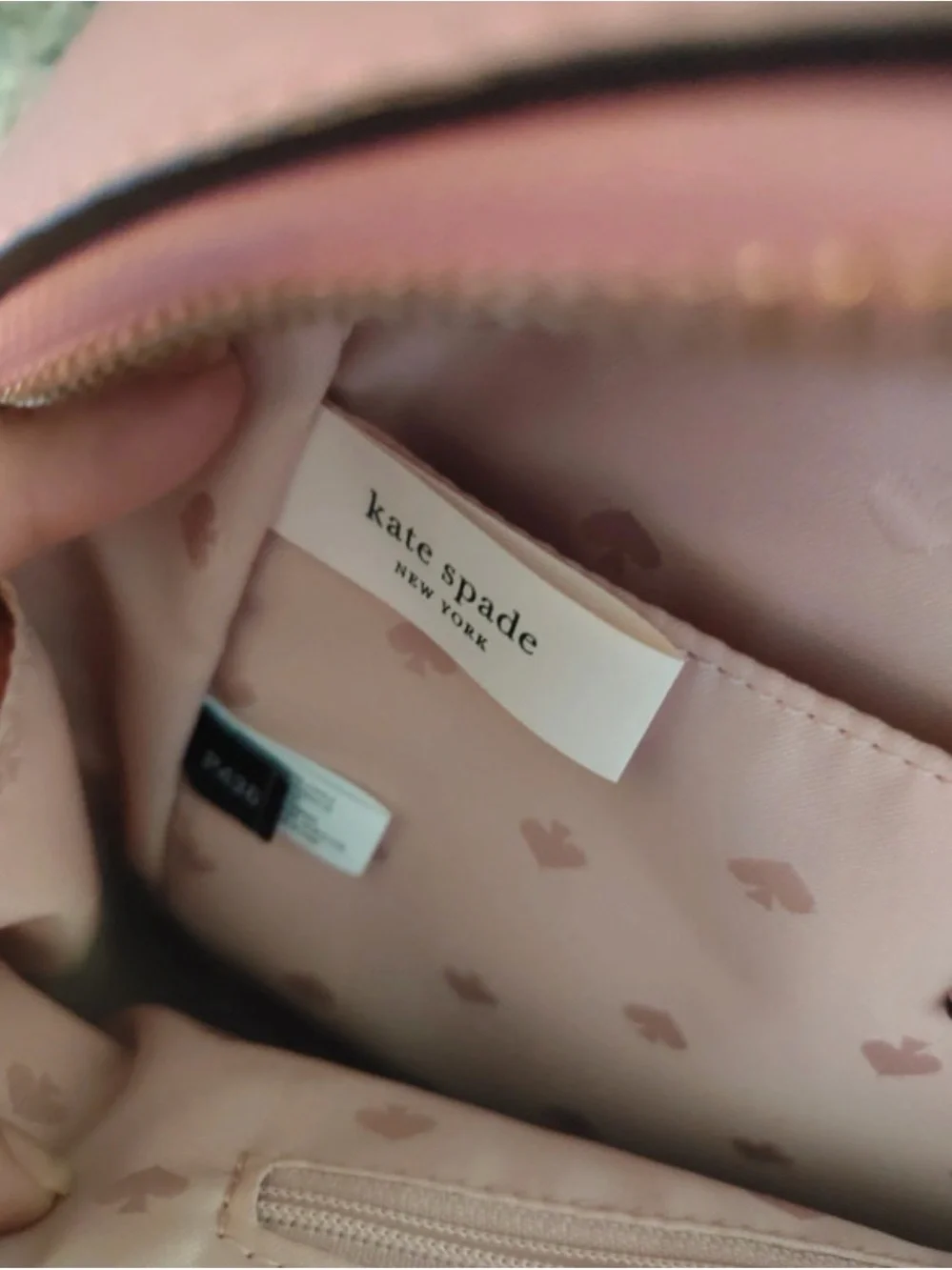 kate spade Pink Riverdale Patch Mini Backpack